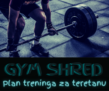 Učitajte sliku u preglednik galerije, Plan treninga za teretanu (3mj)