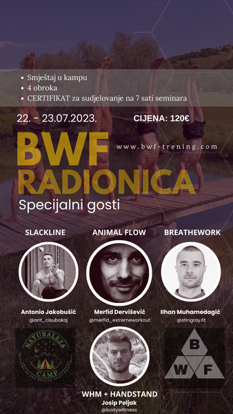 Bodyweight radionica u Livnu